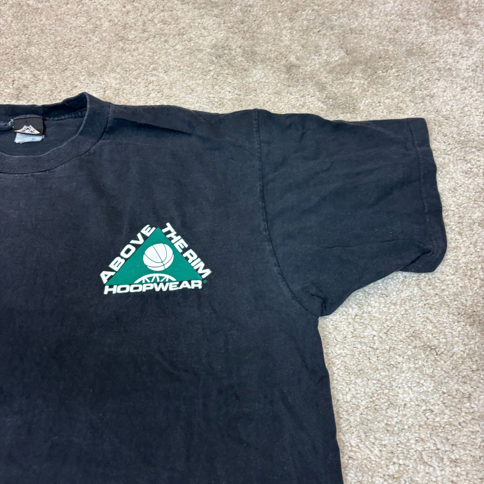 Vintage Vintage 90s Above the Rim Hoopwear T Shirt Men's XL Reebok Size US XL / EU 56 / 4 - 5 Thumbnail