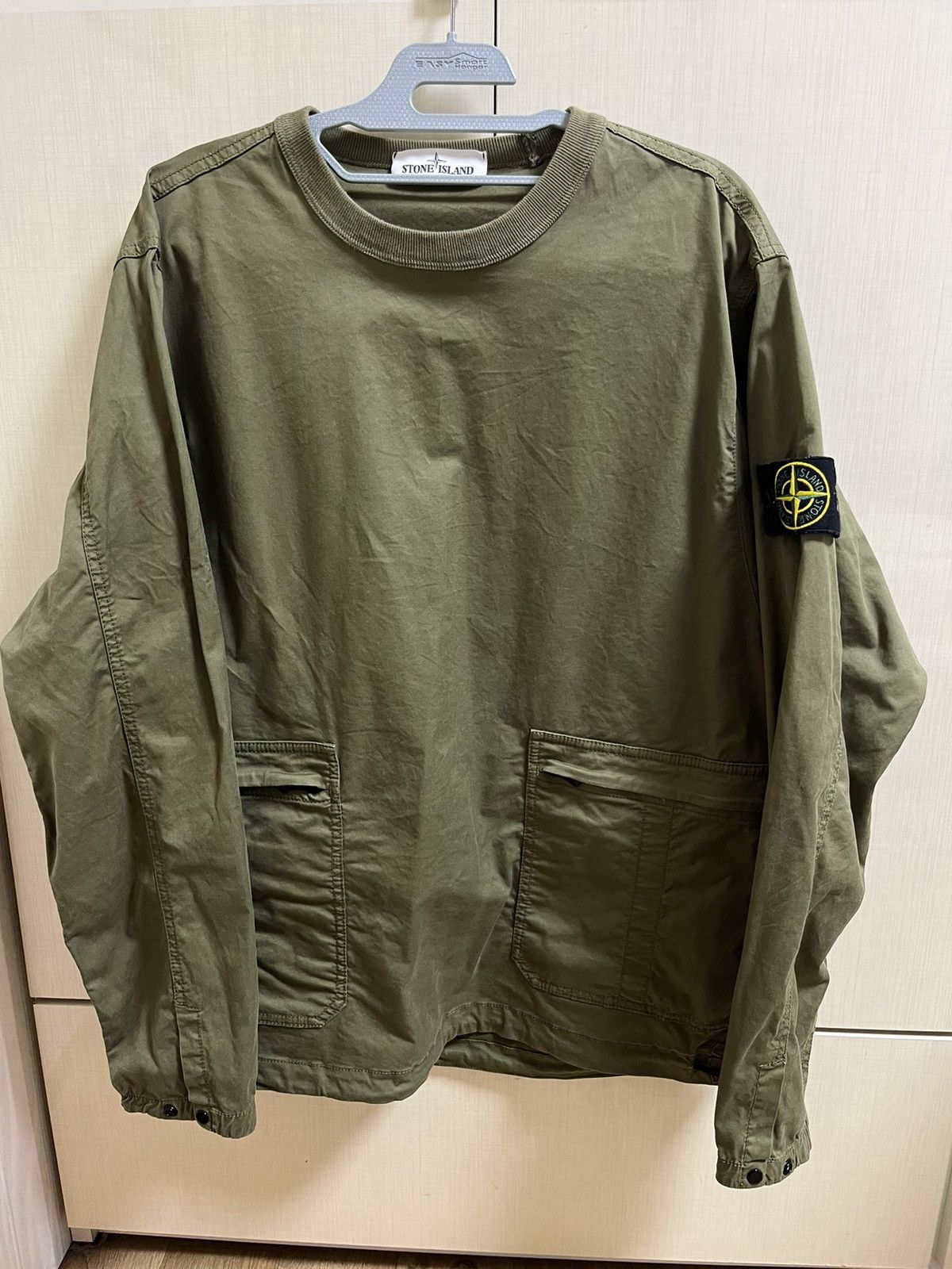 21ss stretch cotton twill overshirts