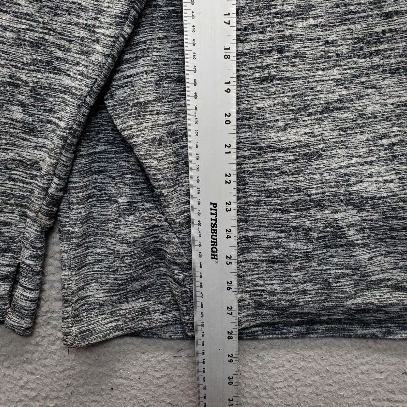 Vintage Lukka Hoodie Womens Large Gray Space Dye Thumb Hole Pullover Hoodie Space Dye Womens Large Gray Lukka Hoodie Size L / US 10 / IT 46 - 3 Thumbnail