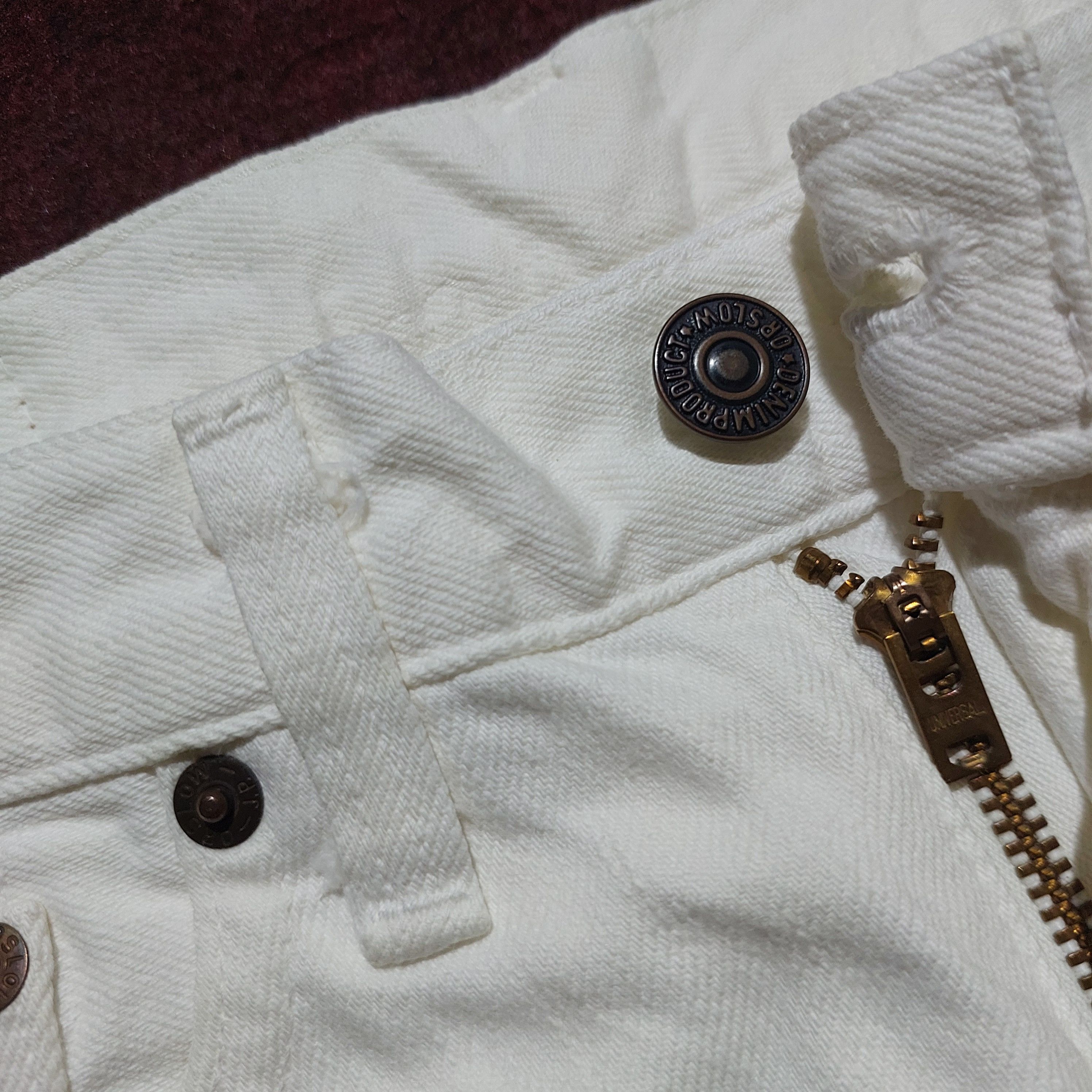 Orslow Japanese Orslow Lot 107 White Denim Size US 29 - 6 Thumbnail