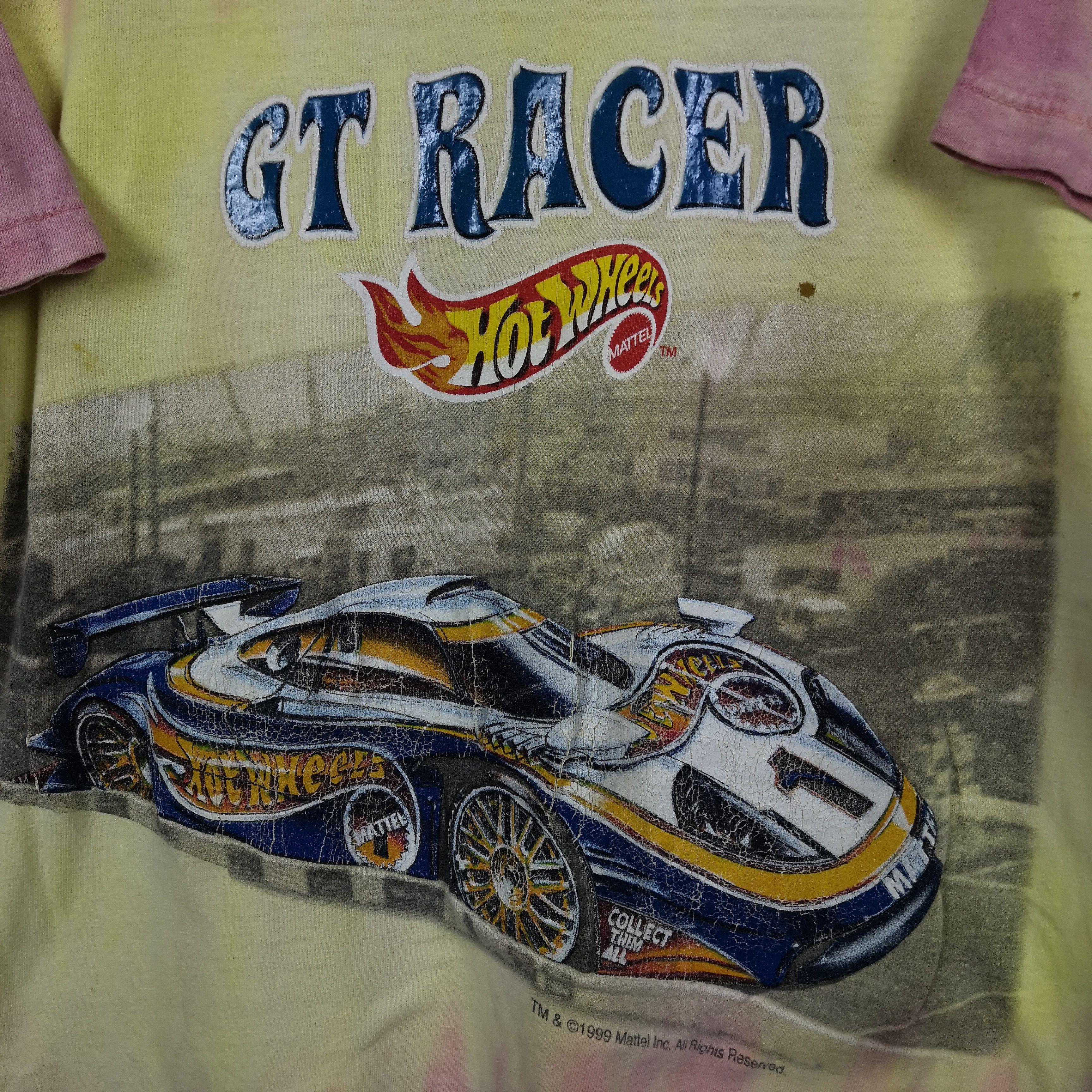 Vintage Vintage 1999 Hot Wheels T-Shirt Tie Dye Crewneck Tees Size US S / EU 44-46 / 1 - 4 Thumbnail