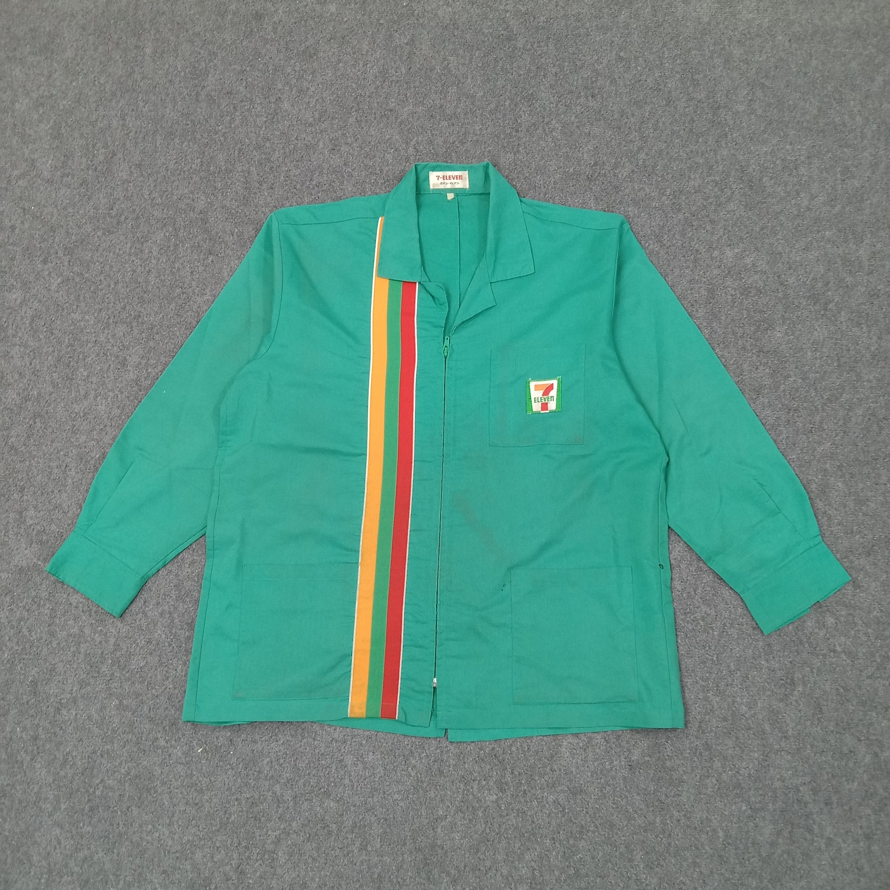 Japanese Brand 7 Eleven Japanese Brand Uniform Jacket C239N80 Size US L / EU 52-54 / 3 - 1 Thumbnail