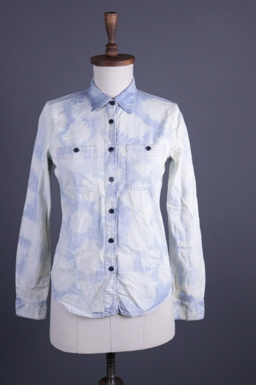 Denim & Supply Ralph Lauren Denim & Supply Ralph Lauren Sky Print Shirt Size S Size S / US 4 / IT 40 - 1 Thumbnail