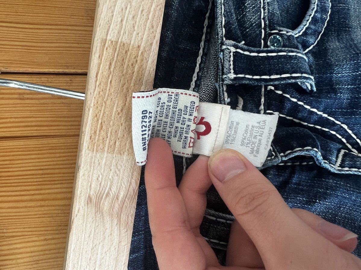 True Religion Rare Vintage True Religion Swarovski Denim Pants Y2K Drip Size 25" / US 0 / IT 36 - 10 Thumbnail