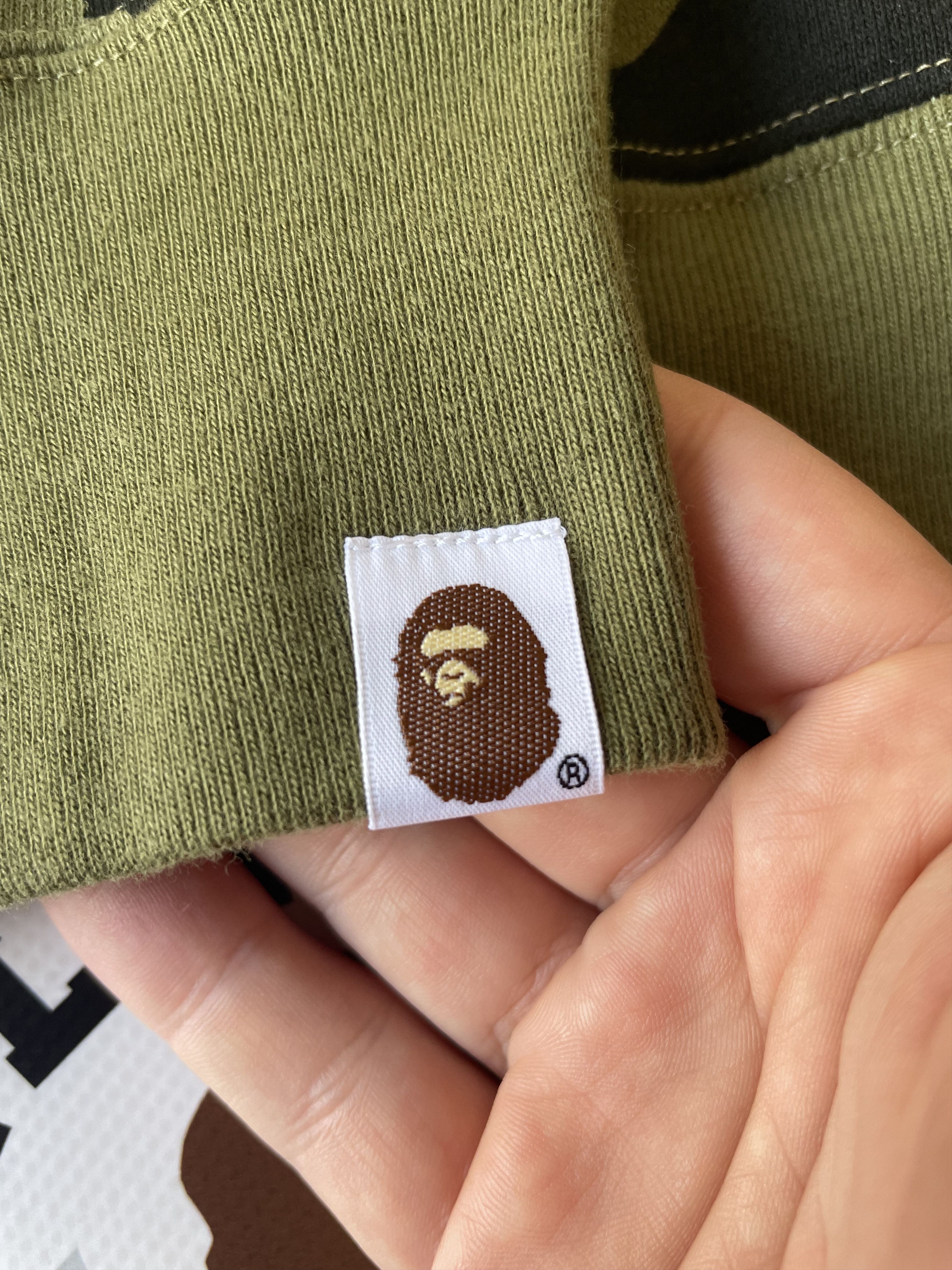 Bape 1ST CAMO SHARK FULL ZIP HOODIE (2022) Size US L / EU 52-54 / 3 - 8 Thumbnail