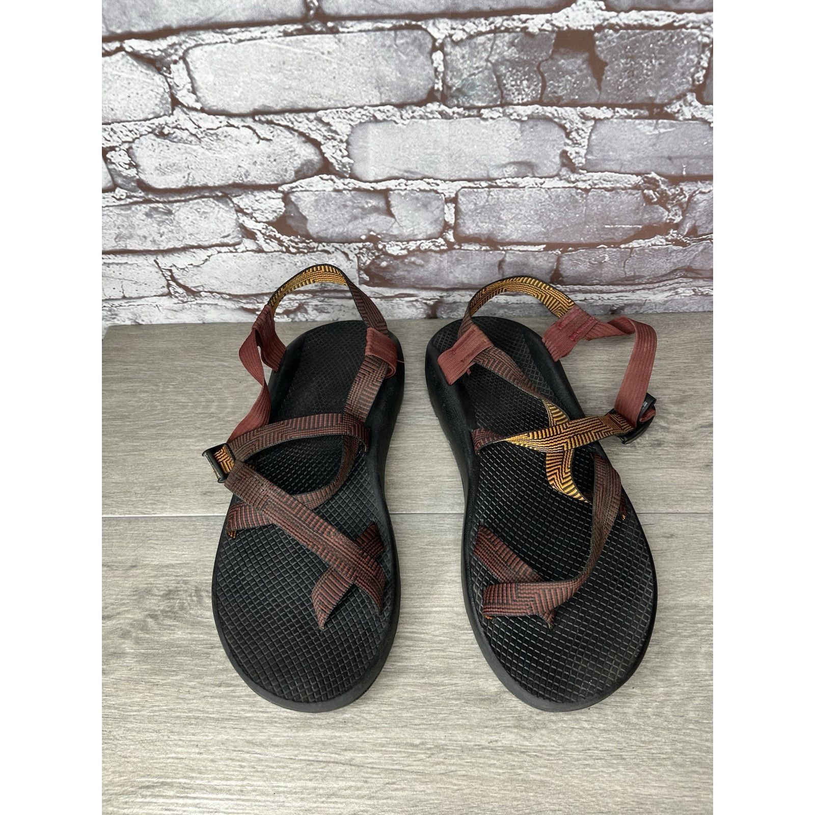 Chaco Chaco Z2 Classic Fore Port Red Textile Strappy Sandals Men 1 Size US 12 / EU 45 - 5 Thumbnail