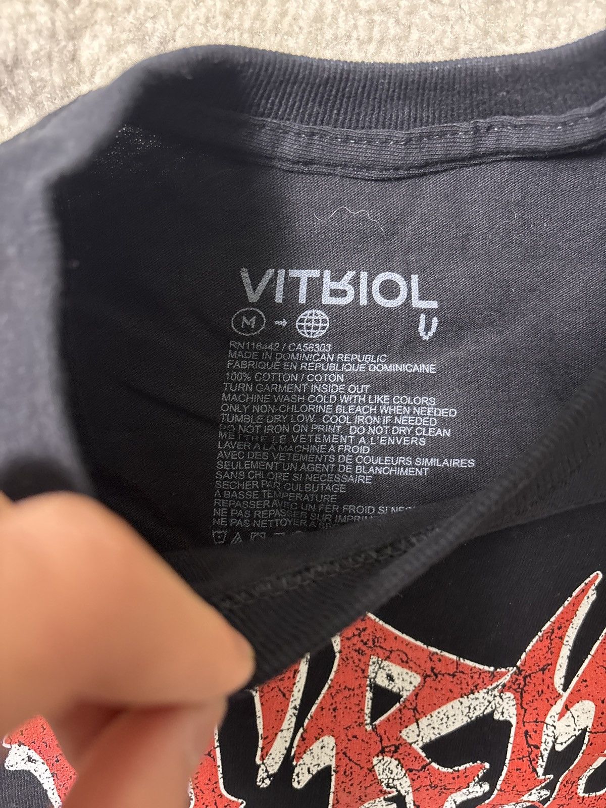 Zumiez VITRIOL ZUMIEZ T SHIRT Size US M / EU 48-50 / 2 - 4 Thumbnail
