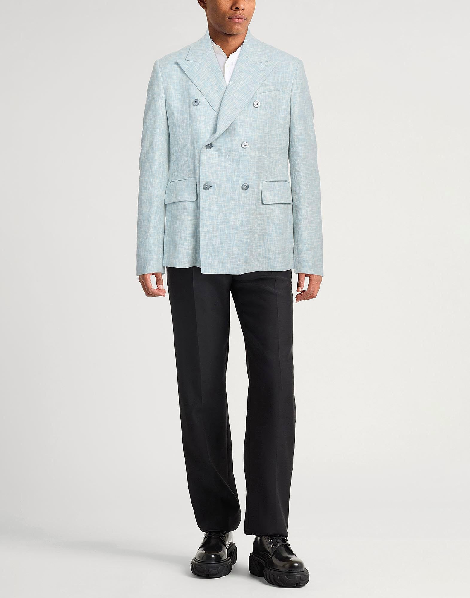 Amiri o1s1wg110525 Blazer in Blue Size US M / EU 48-50 / 2 - 2 Thumbnail