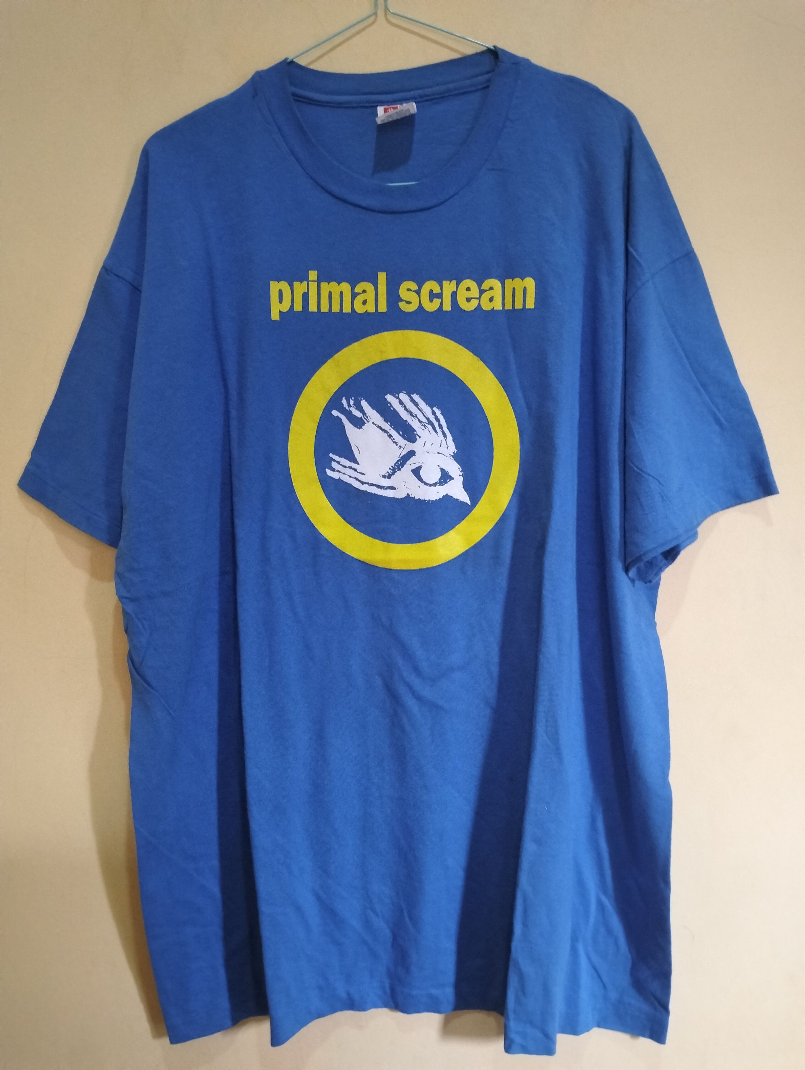 image of Band Tees Vintage 90's Primal Scream Promo Tee in Royal Blue, Men's (Size XL)