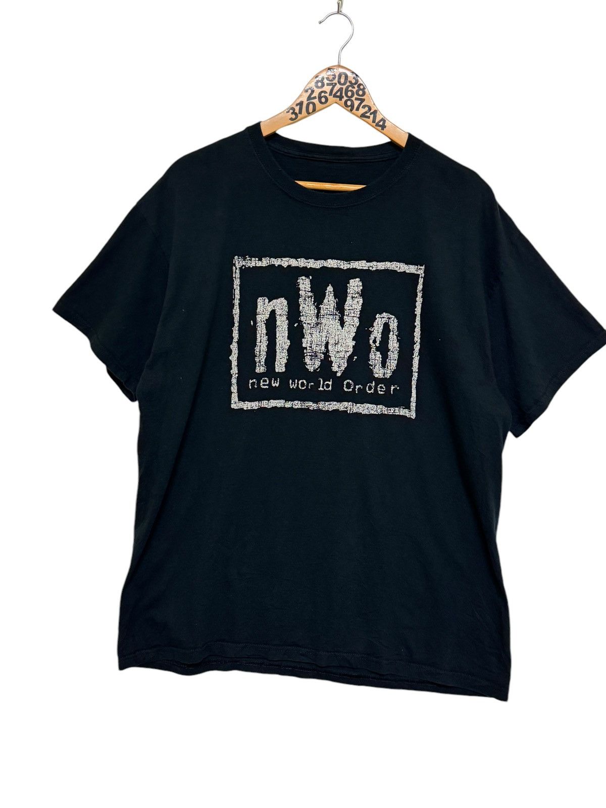 Vintage NWO New World Order WCW Tee Size US L / EU 52-54 / 3 - 3 Thumbnail