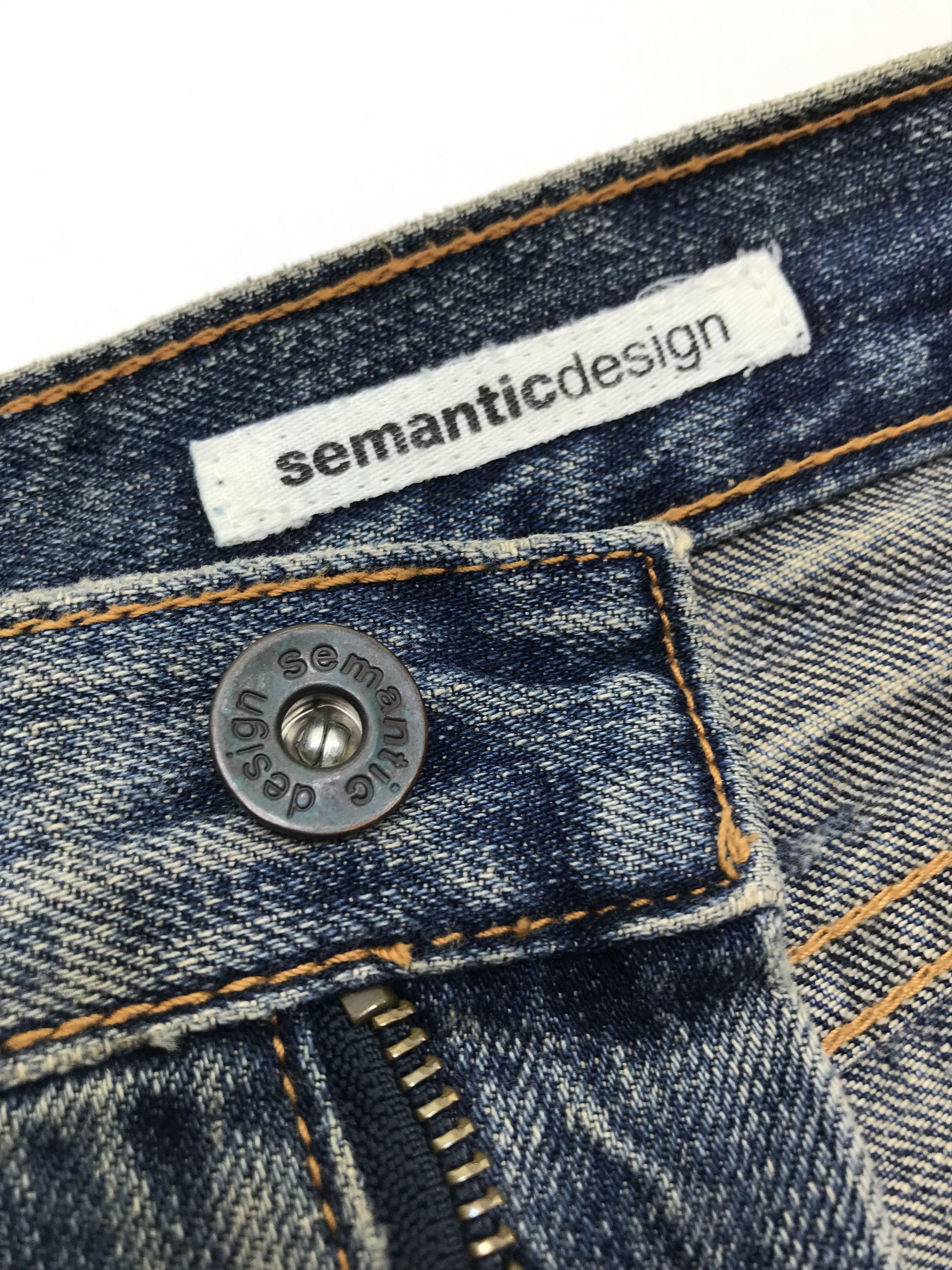 semanticdesign Vintage Semantic Design Paint Splatter Jeans Size US 30 / EU 46 - 12 Thumbnail