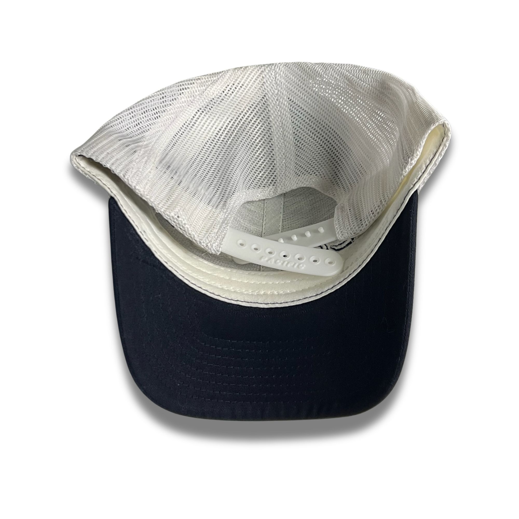 Other Team Combat Trucker Hat Navy Blue Mesh Snapback Adjustable P Size ONE SIZE - 3 Thumbnail