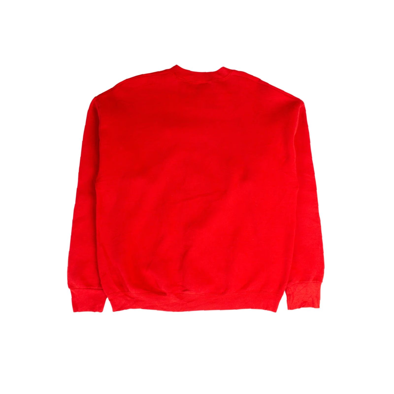 Fruit Of The Loom VINTAGE Embroidered Alamo Volleyball Association Sweatshirt 1990s Sweatshirt Red Large Mens Size US L / EU 52-54 / 3 - 4 Thumbnail