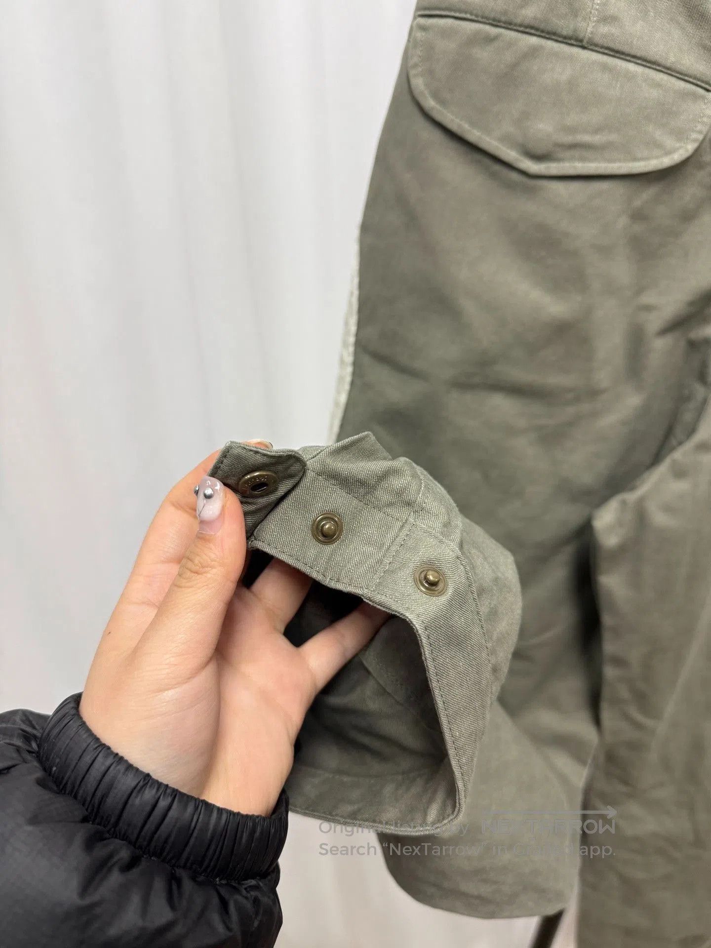 Issey Miyake Issey Miyake Green Gray Cargo Pants. Size US 26 / EU 42 - 8 Thumbnail