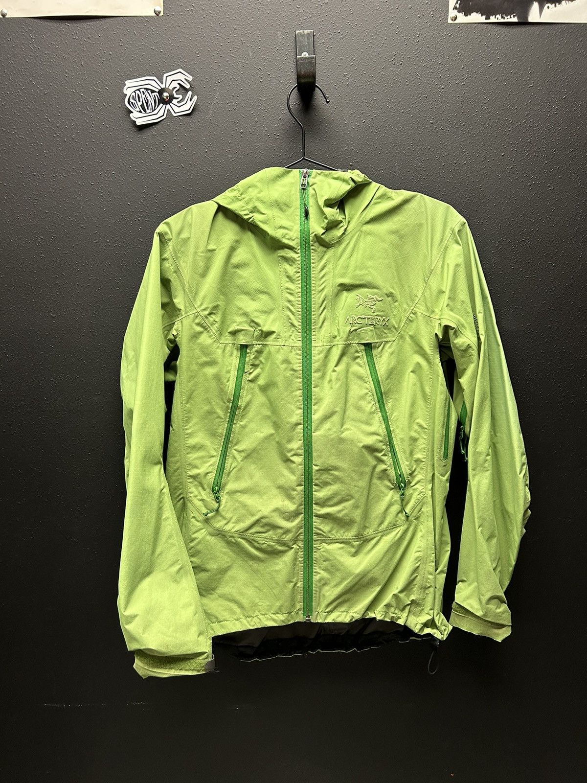 Arc'Teryx Green Arc’teryx Rain jacket Grailed