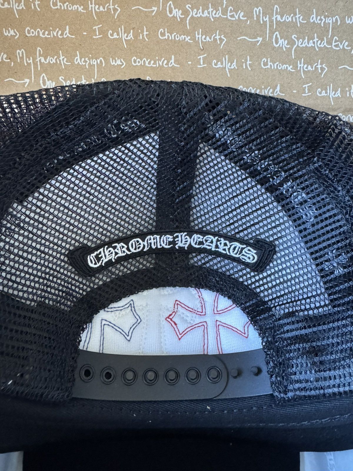 Chrome Hearts Trucker Hat Size ONE SIZE - 5 Thumbnail