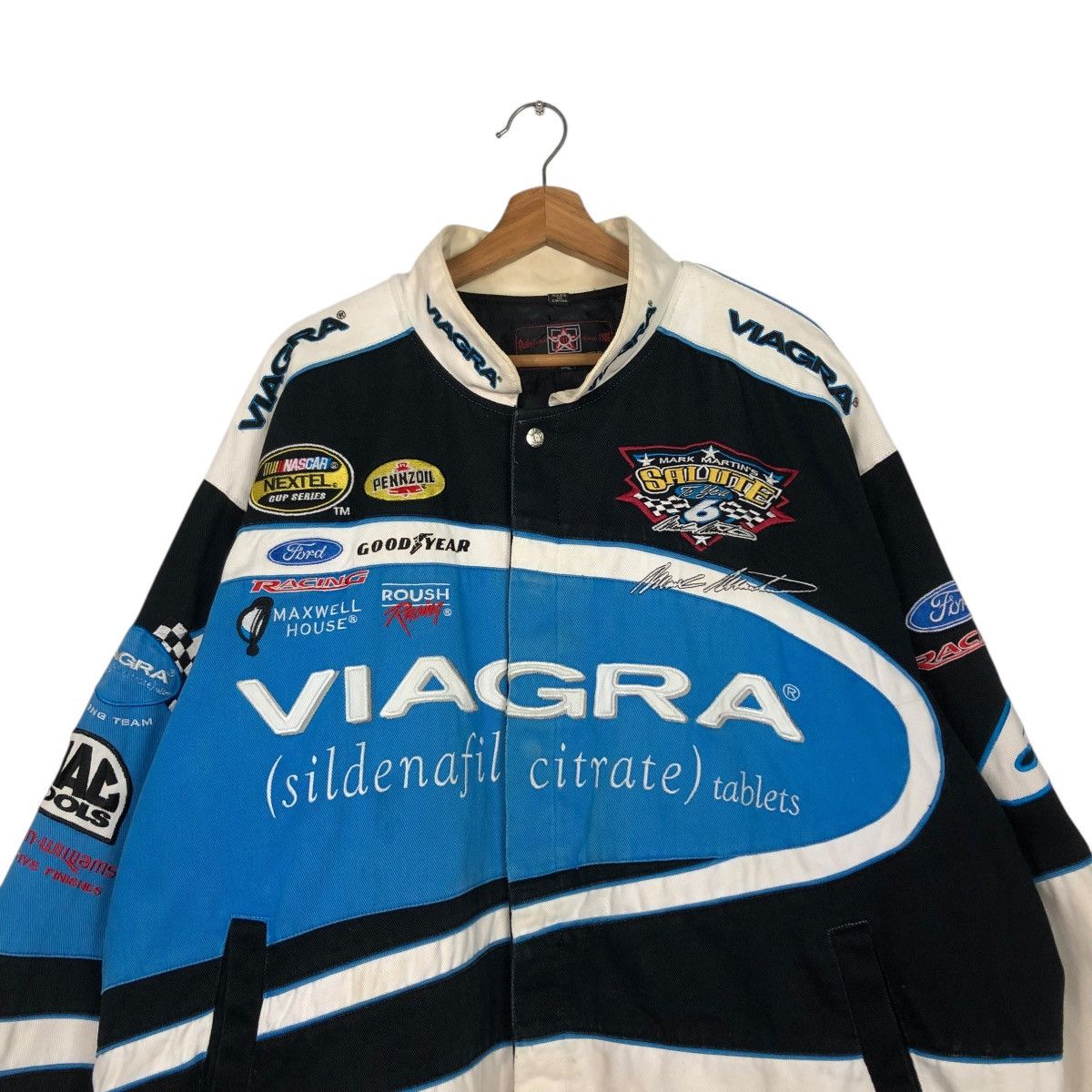 Jeff Hamilton 🔥JEFF HAMILTON OG MARK MARTIN’S VIAGRA KNICKS JACKET Size US XXL / EU 58 / 5 - 4 Thumbnail