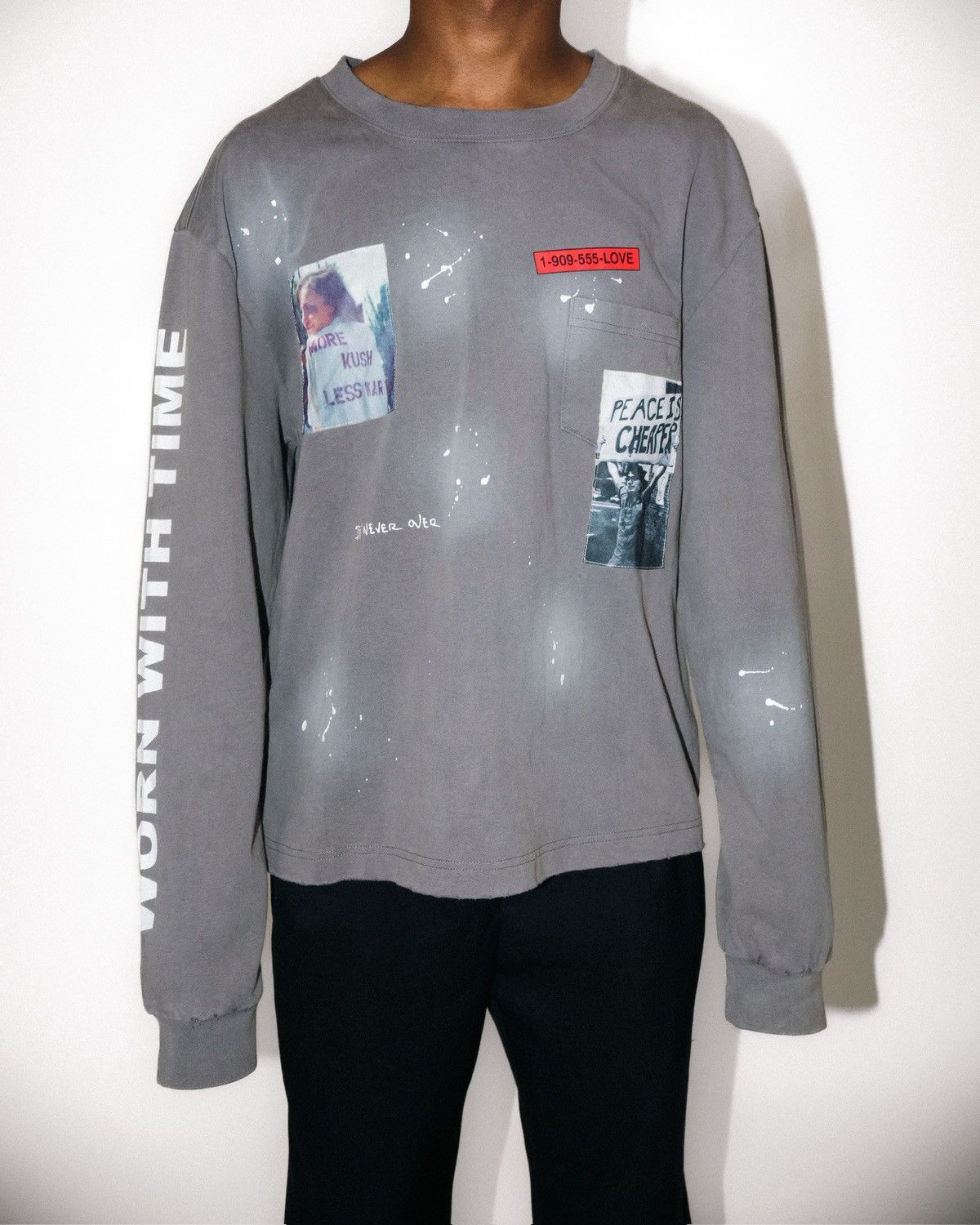 Other WORN WITH TIME L//S TEE Size US M / EU 48-50 / 2 - 2 Thumbnail
