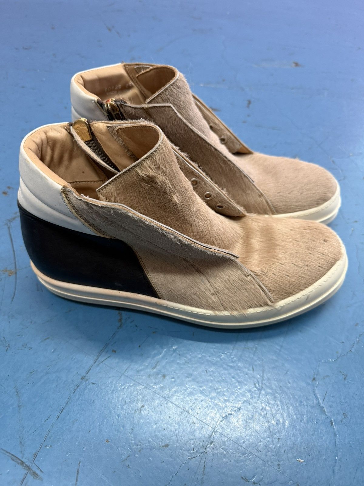 Rick Owens RICK OWENS FW13 FUR ISLAND DUNKS Size US 12.5 / EU 45-46 - 1 Thumbnail
