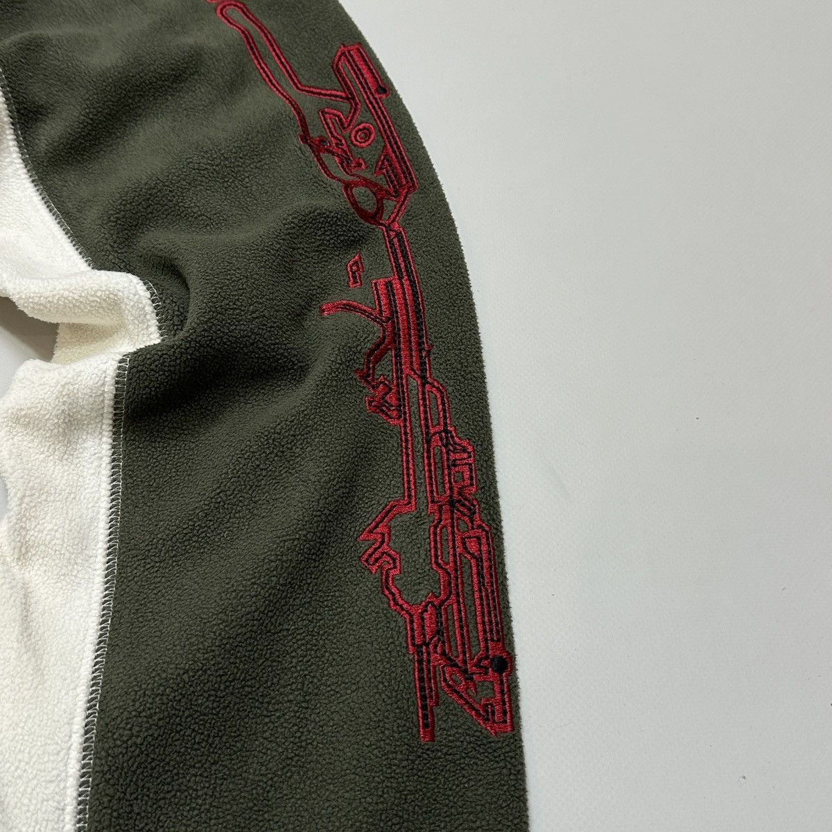 O'Neill Vintage Oneill fleece 1/4 zip big logo mens L Size US XL / EU 56 / 4 - 4 Thumbnail