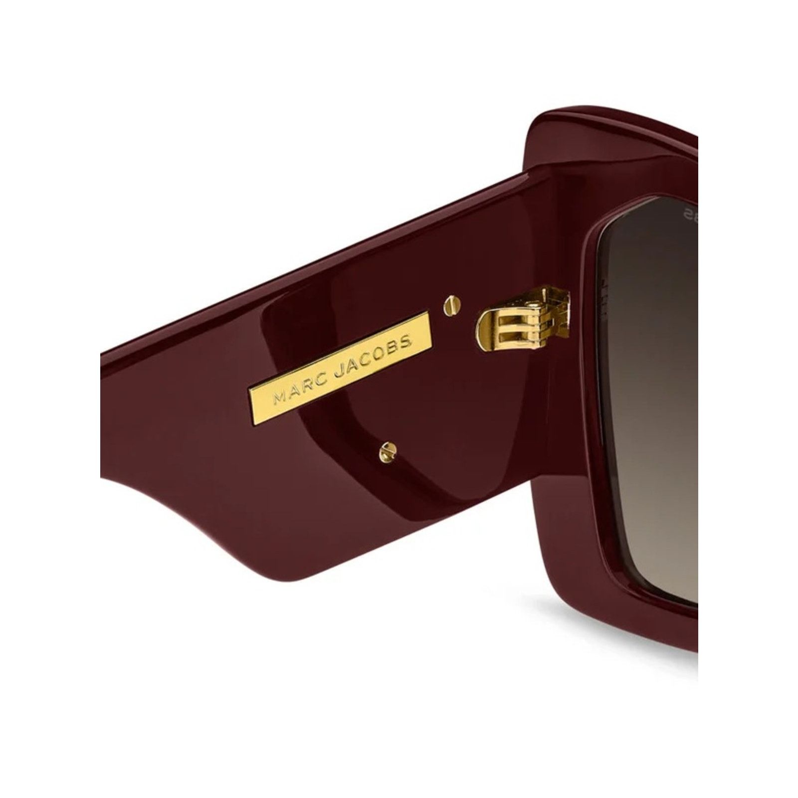 Marc Jacobs New Marc Jacobs MARC761/S 0LHFHA Women Burgundy Square Size ONE SIZE - 6 Thumbnail