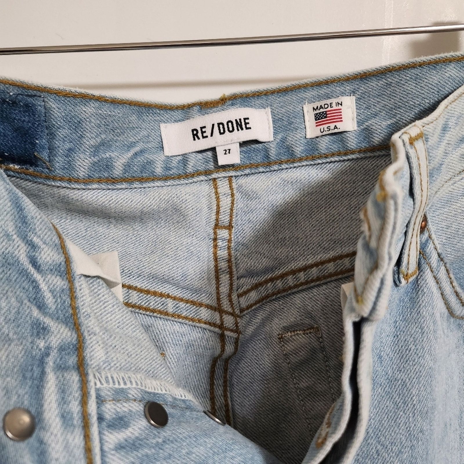 RE/DONE Re/Done-90's High Rise loose Size 27" / US 4 / IT 40 - 10 Thumbnail