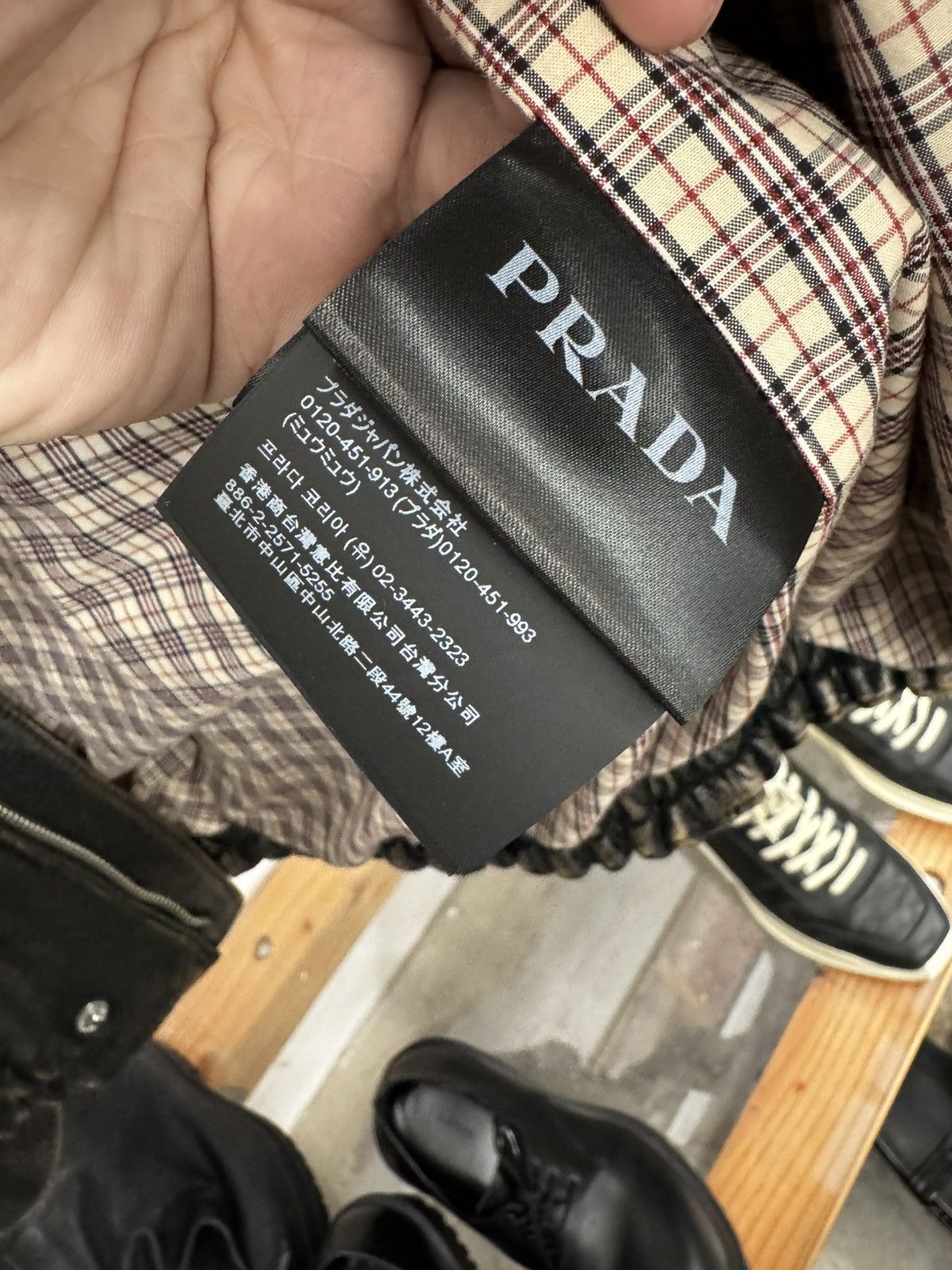 Prada Prada Nappa Leather Jacket 52/L Size US L / EU 52-54 / 3 - 8 Thumbnail