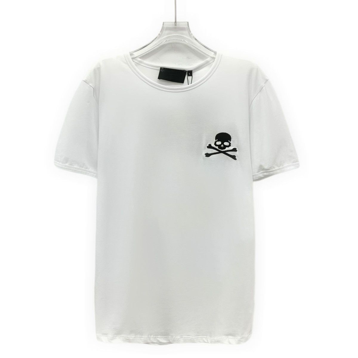 Philipp Plein Philipp Plein Skull Embroidered Short Sleeve T-Shirt K26WX Size US L / EU 52-54 / 3 - 1 Thumbnail