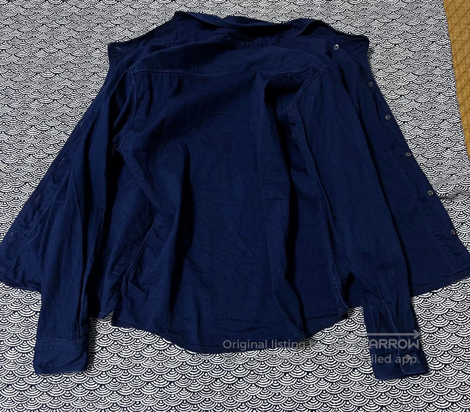 Kapital Kapital IDG Denim Duke Shirt. Size M / US 6-8 / IT 42-44 - 4 Thumbnail