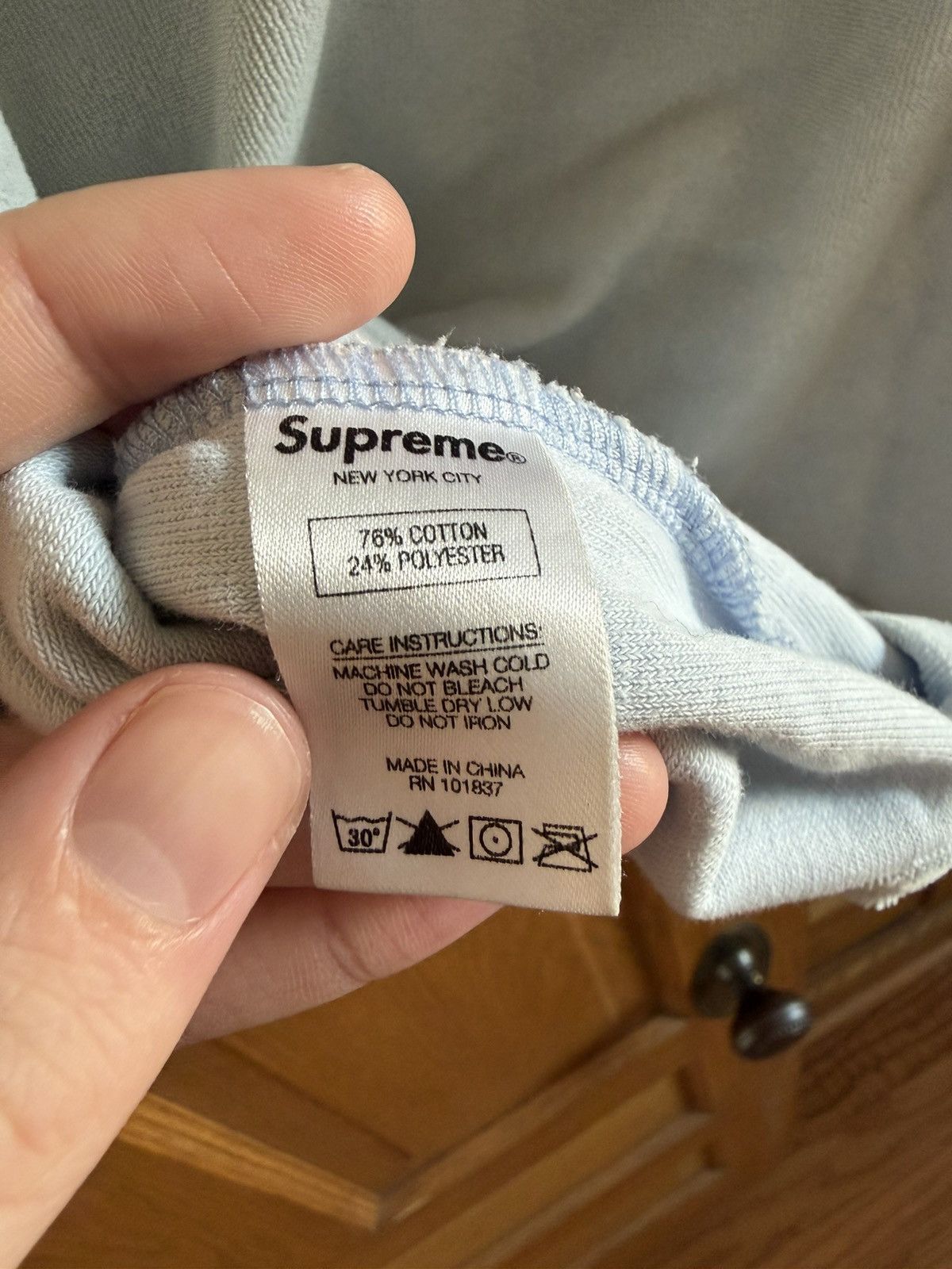 Supreme Supreme Terry Small Box Tee Size US L / EU 52-54 / 3 - 5 Thumbnail
