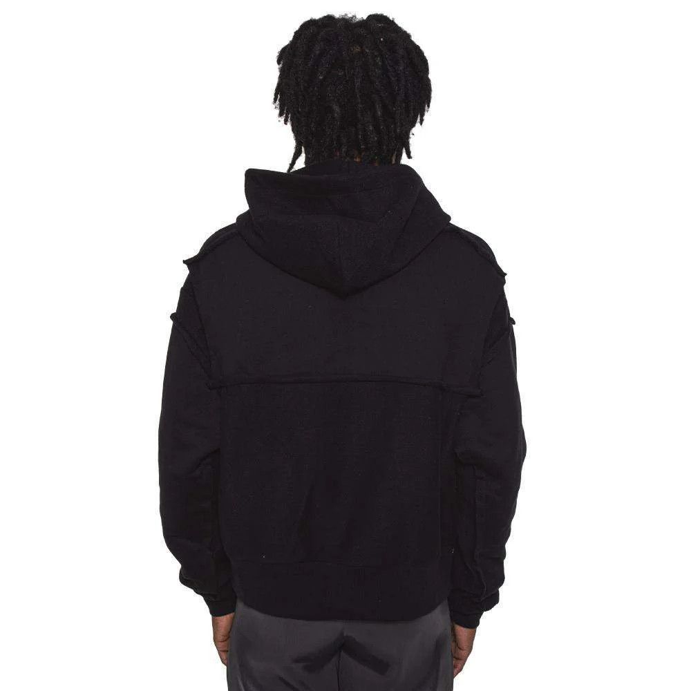 Heliot Emil o1mle1124 Cropped Hoodie in Black Size US M / EU 48-50 / 2 - 3 Thumbnail
