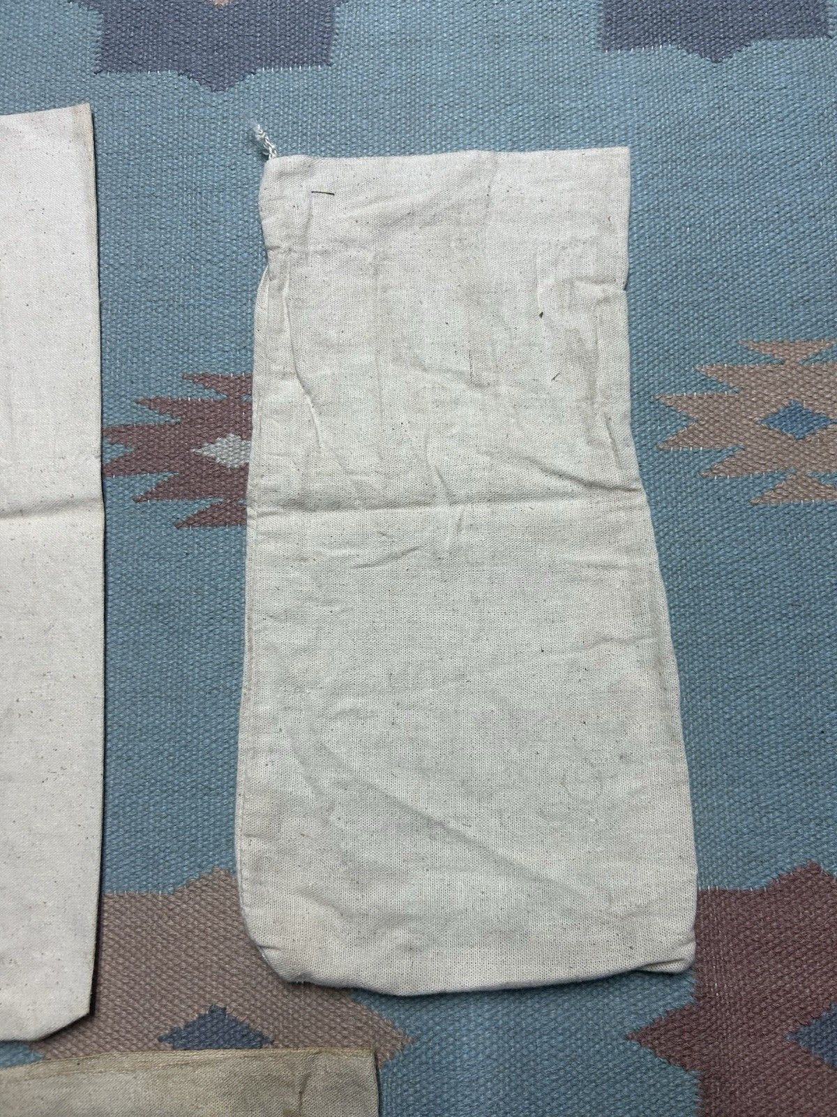 Vintage Lot of 3 Vtg canvas bank money bag Illinois bank of Chicago Size ONE SIZE - 8 Thumbnail