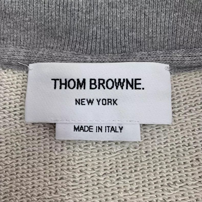 Thom Browne Thom Browne size2 Gray puppy embroidered cotton round neck Size US M / EU 48-50 / 2 - 6 Thumbnail