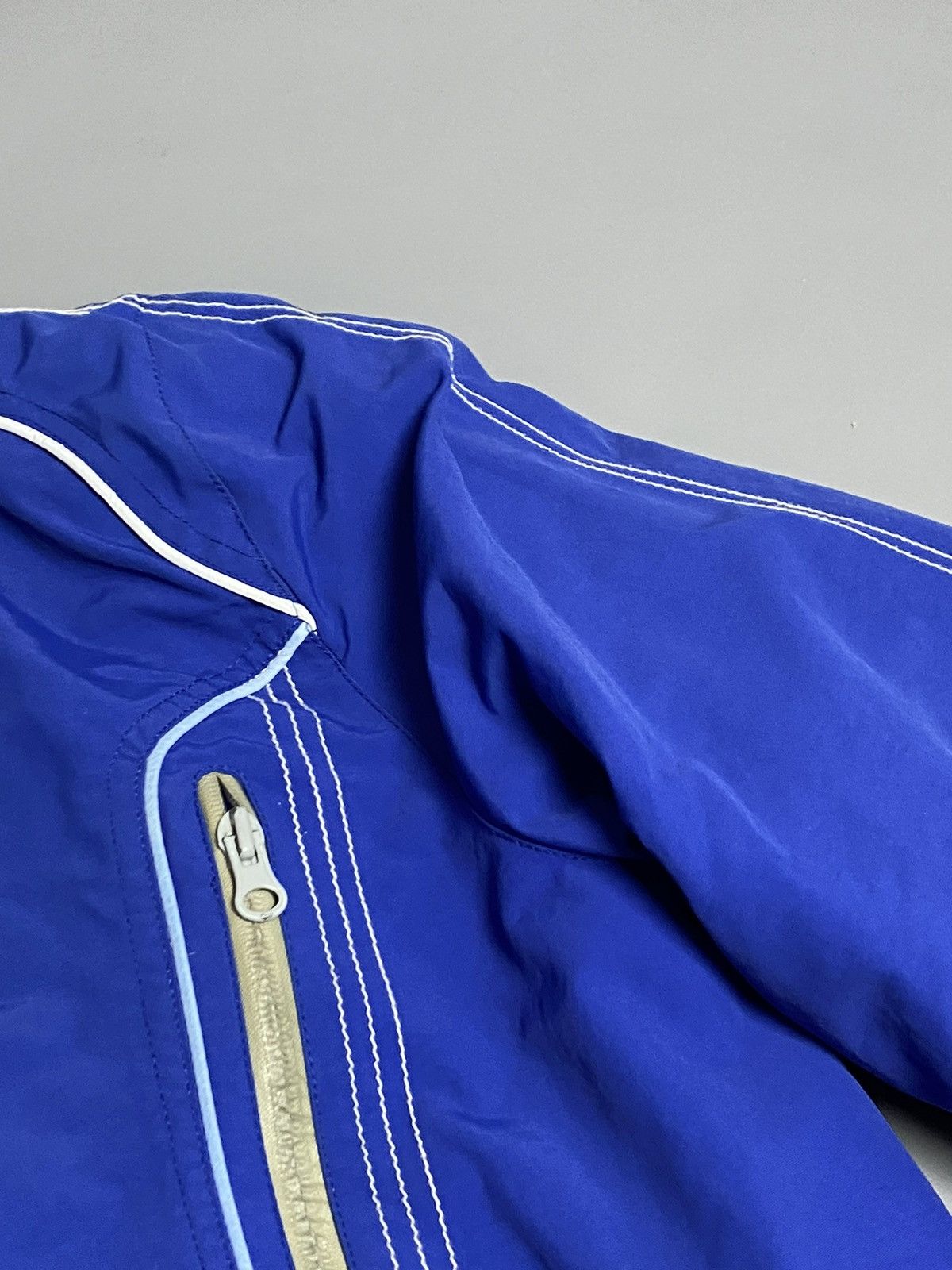 Yamaha VTG Yamaha Racing Padded Bomber Jacket Blue Moto Size Men XL Size US XL / EU 56 / 4 - 5 Thumbnail