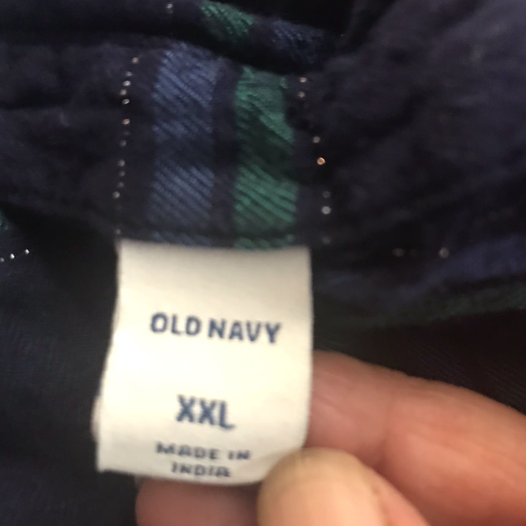 Old Navy Old Navy Women's Button-Up Shirt, Striped Rayon, Plus Size 2XL, Blue, Casual, Long Sleeve, Spring/Summer/Fall Size ONE SIZE - 5 Thumbnail