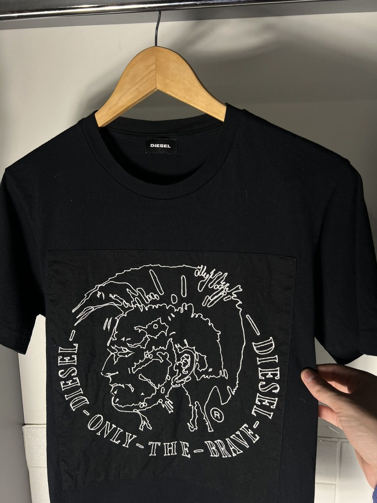 Diesel VINTAGE DIESEL INDUSTRY DENIM DIVISION DESIGNER T-SHIRT Y2K Size US M / EU 48-50 / 2 - 9 Thumbnail