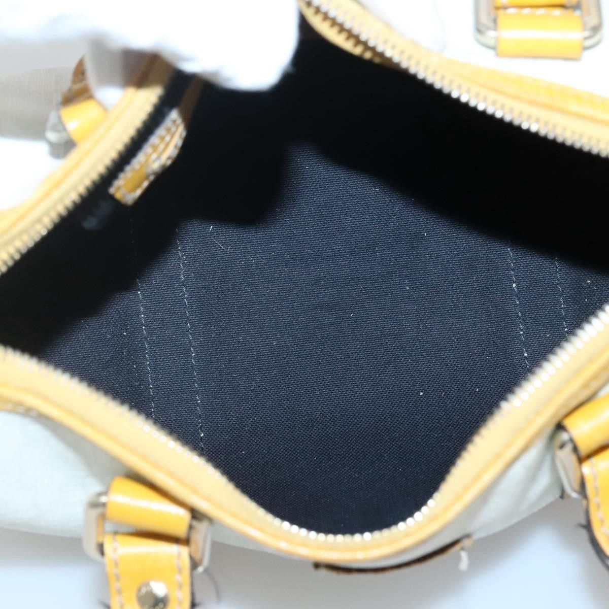 Gucci GUCCI GG Supreme Hand Bag Pvc White Gold Size ONE SIZE - 18 Thumbnail