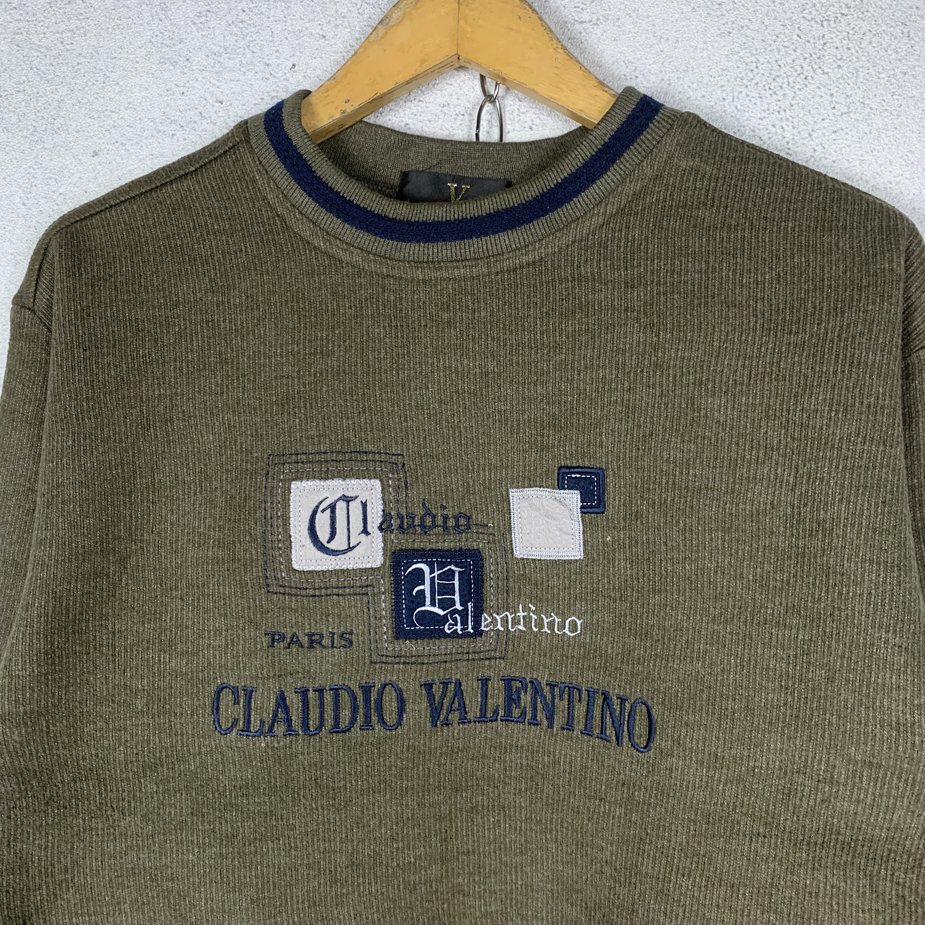 Valentino Vintage Claudio Valentino Sweatshirt Crewneck Size US S / EU 44-46 / 1 - 2 Thumbnail