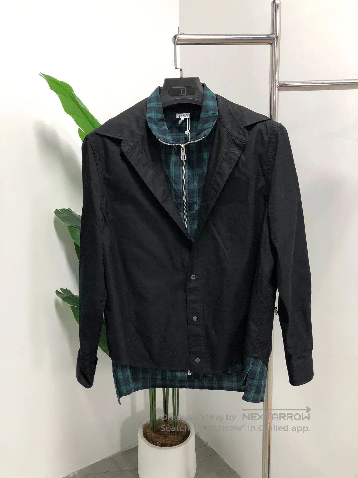 Loewe Loewe Layered Plaid Zip Jacket. Size US M / EU 48-50 / 2 - 1 Thumbnail