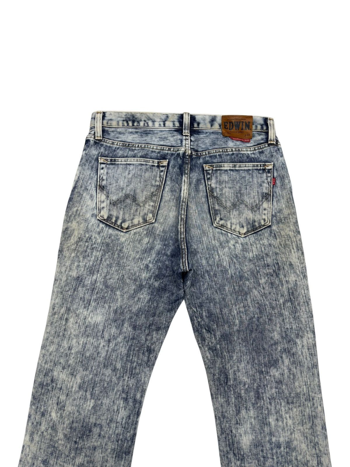 Kapital Edwin No 403 Acid Wash Made In Japan Distressed Denim Jeans Size US 34 / EU 50 - 6 Thumbnail