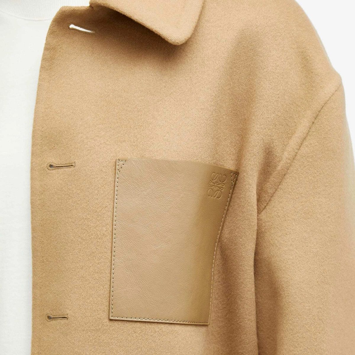 Loewe o1w1db10426 Jacket in Camel Size US XL / EU 56 / 4 - 4 Thumbnail