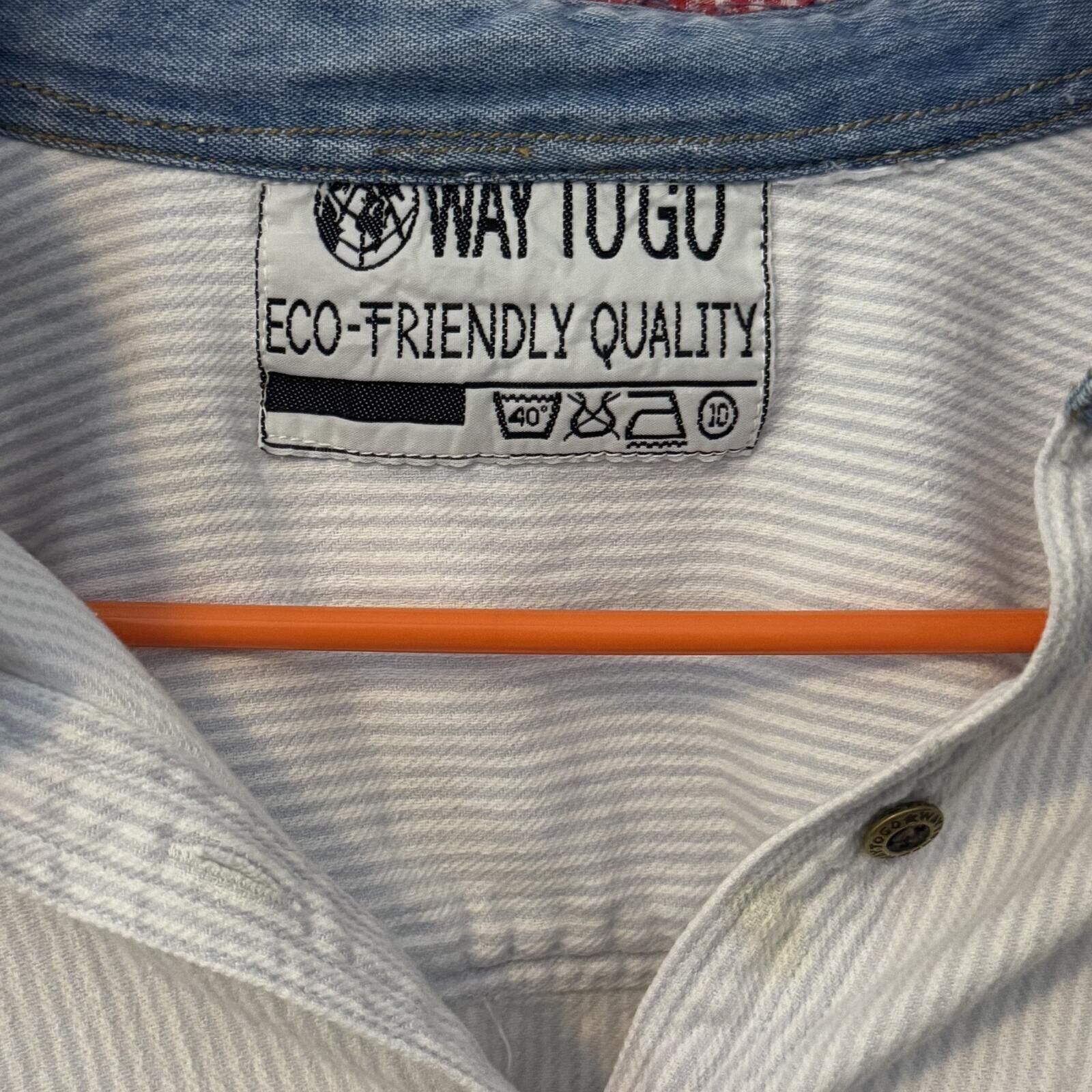 Other WAY TO GO Eco-Friendly Embroidered Shirt Size M / US 6-8 / IT 42-44 - 2 Thumbnail