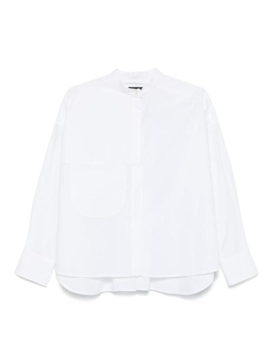 Emporio Armani EMPORIO ARMANI Women Shirts EW000772 AF10010U0002 White Size M / US 6-8 / IT 42-44 - 1 Thumbnail