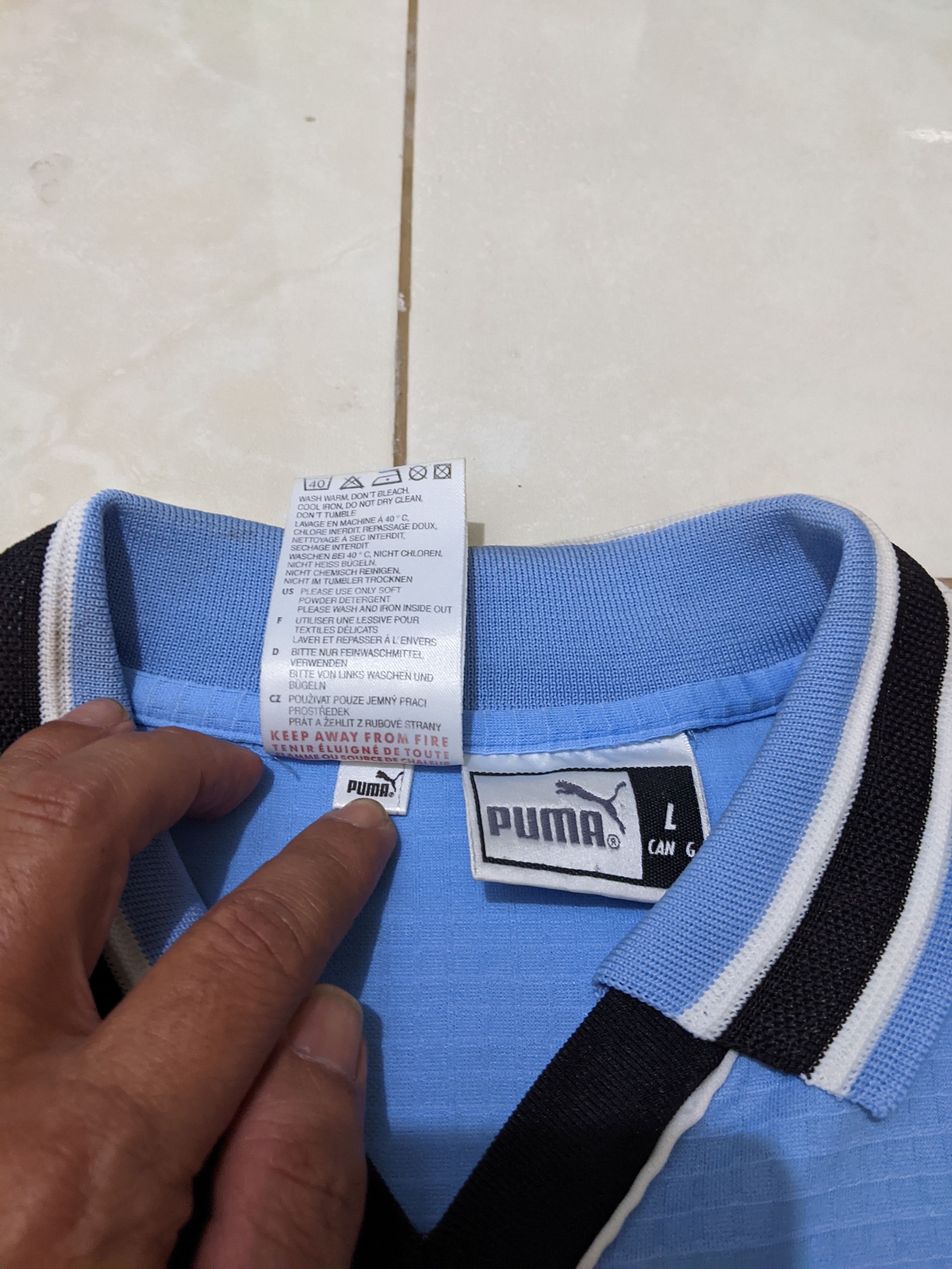 Puma Lazio 1998-99 home Sebastian Veron Jersey football shirt Size US L / EU 52-54 / 3 - 10 Thumbnail