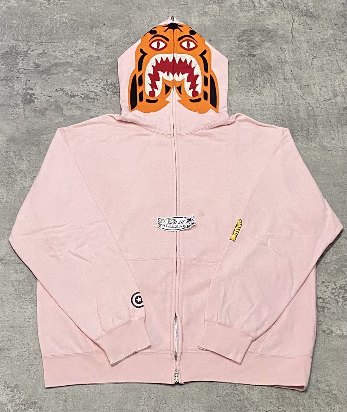 Bape Bape Tiger OG Nigo Full Zip Hoodie Size US XL / EU 56 / 4 - 1 Thumbnail