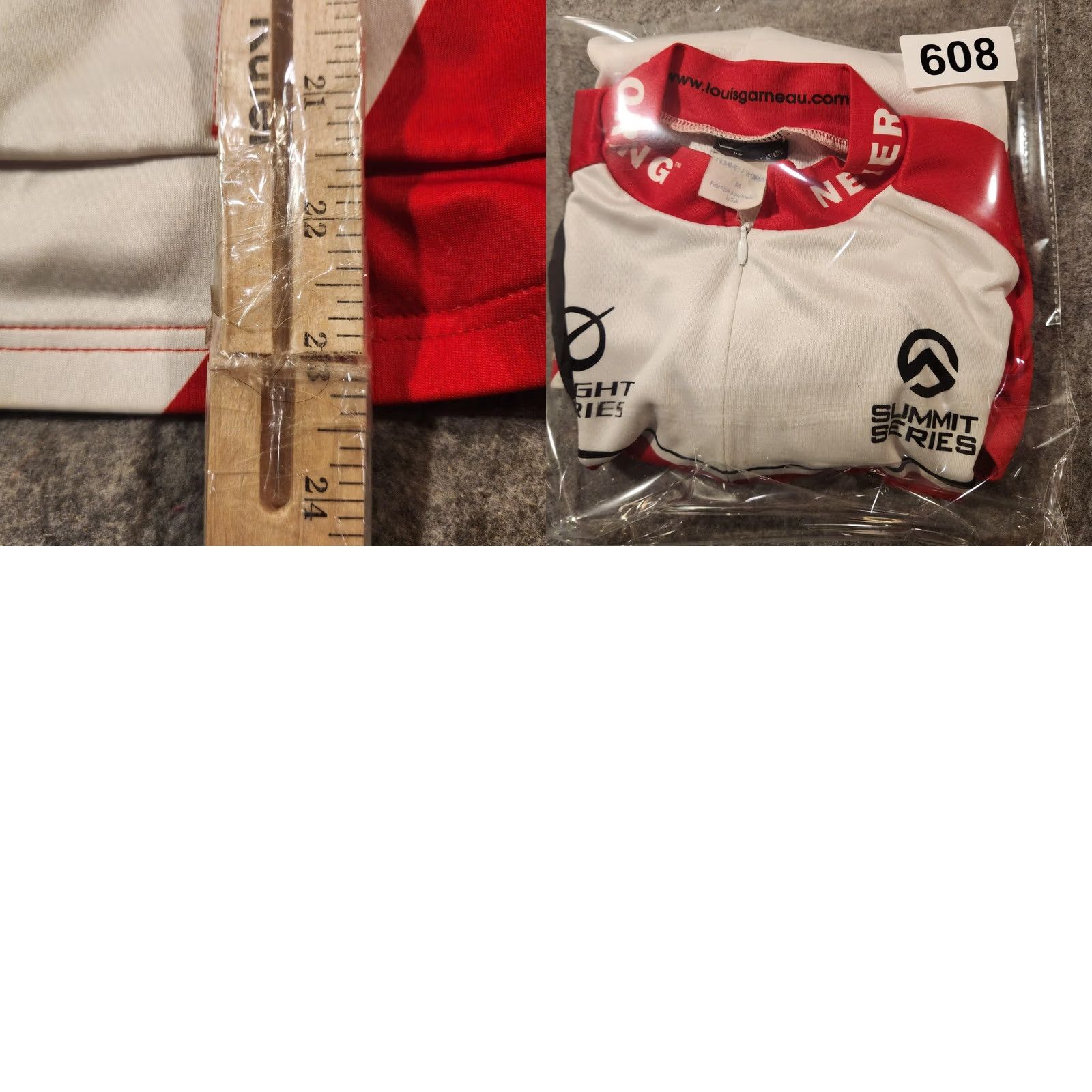 Vintage VINTAGE? No. The North Face Shirt Womens M Red Cycling Jersey Louis Garneau Made USA Size M / US 6-8 / IT 42-44 - 8 Thumbnail