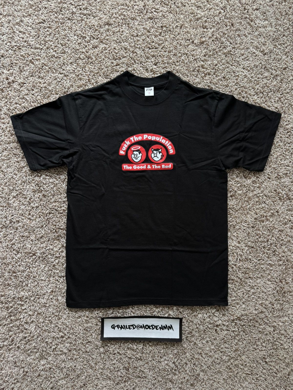 Fuck The Population FTP The Good & The Bad Tee Black Size US L / EU 52-54 / 3 - 2 Thumbnail