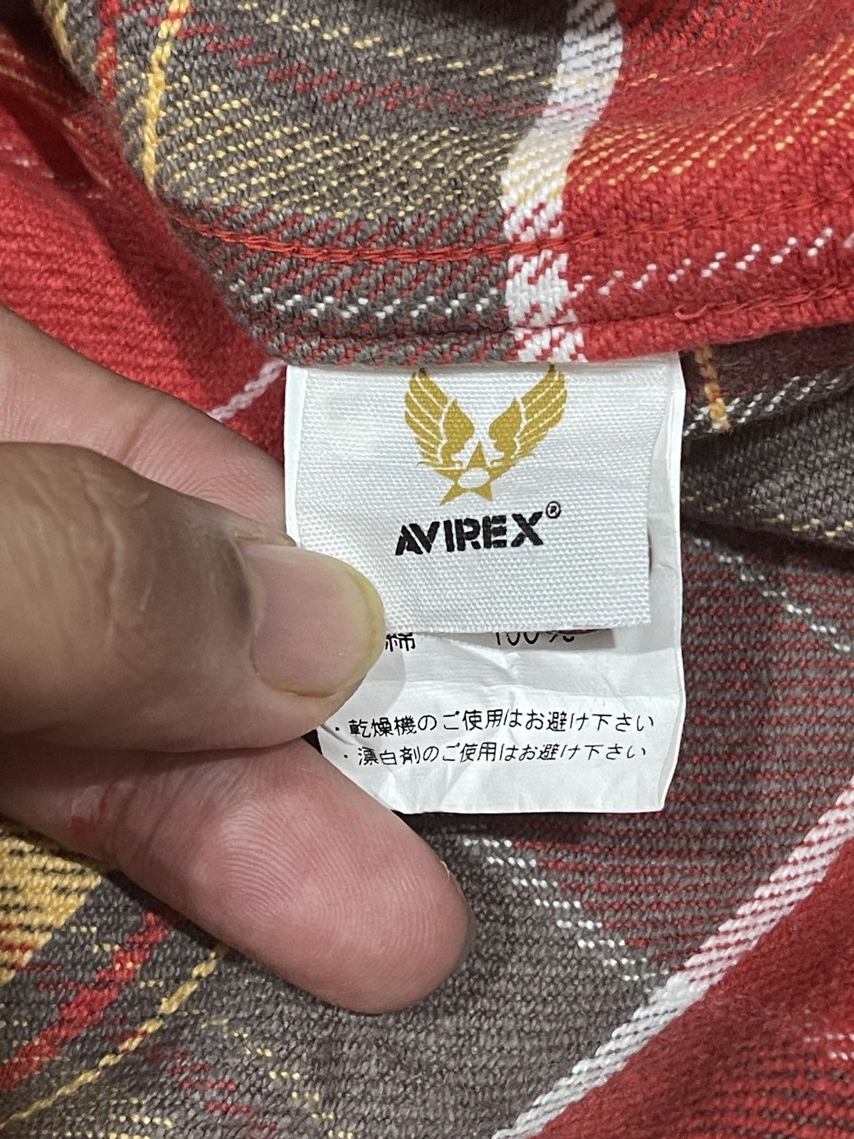 Avirex × Flannel Avirex USA Flannel Work Shirt Size L Size US L / EU 52-54 / 3 - 10 Thumbnail