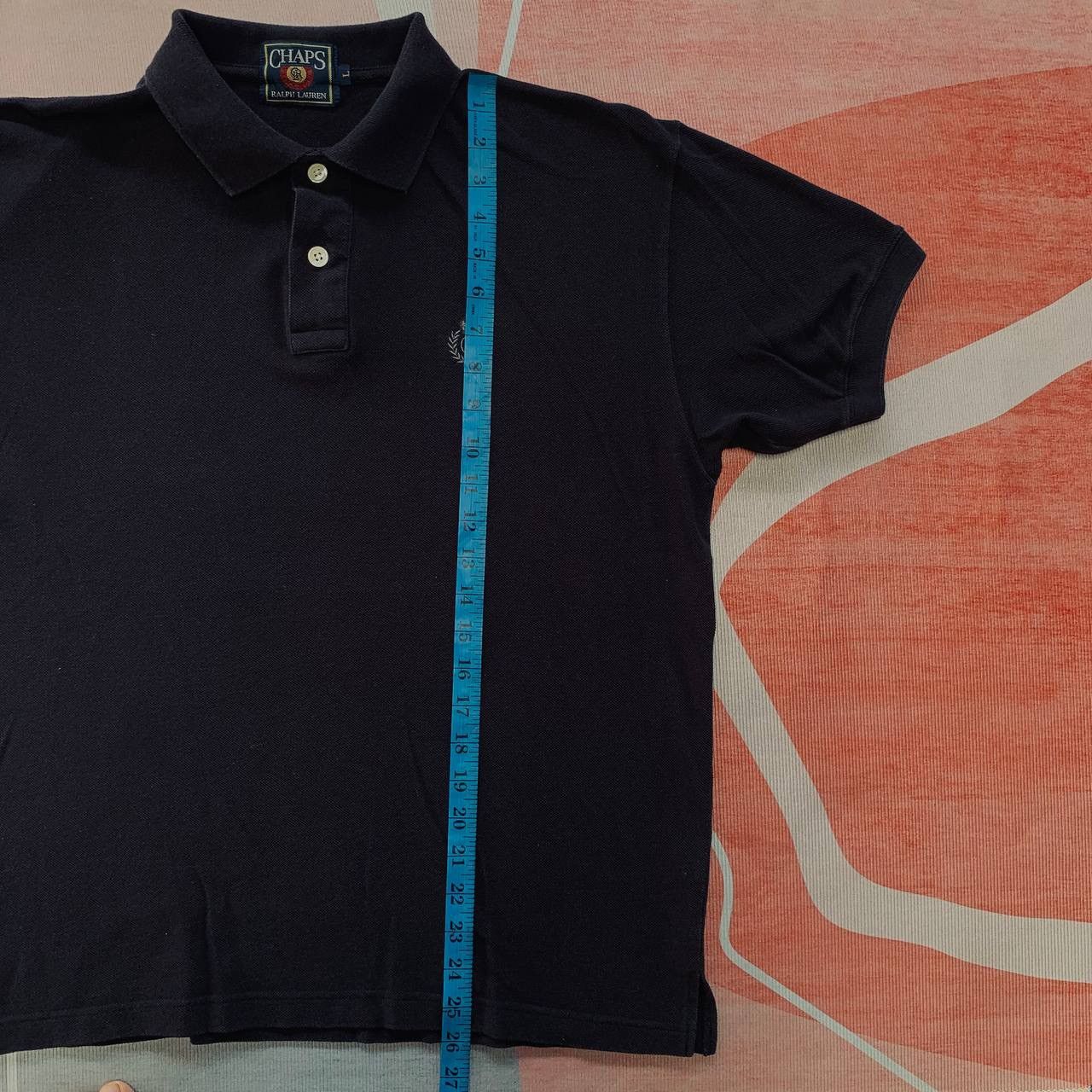 Chaps Ralph Lauren Vintage CHAPS RALPH LAUREN Small Embroidered Logo Polo Tee Size US M / EU 48-50 / 2 - 9 Thumbnail
