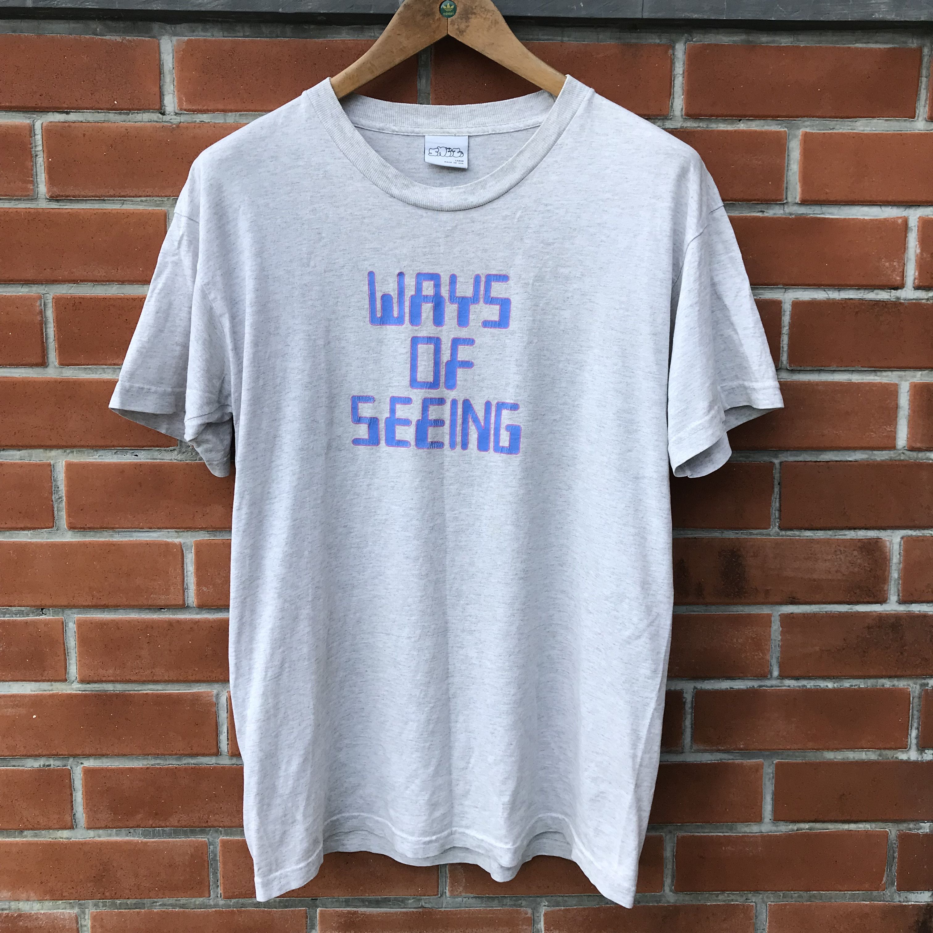 Sneeze Magazine Sneeze Magazine x Ways of seeing John Berger Grey Tshirt tee Size US L / EU 52-54 / 3 - 14 Thumbnail